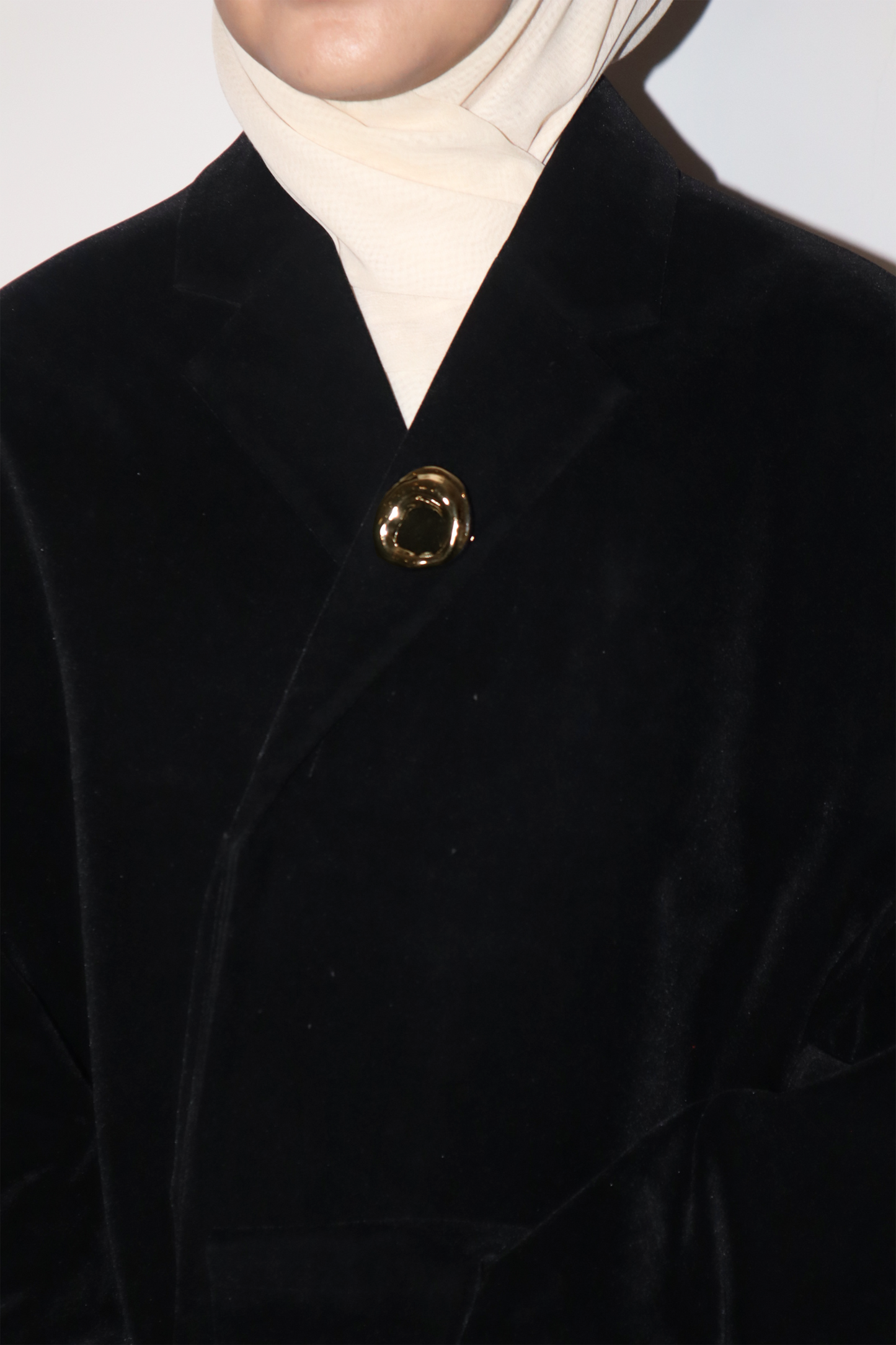 Ripple Brooch in Silver